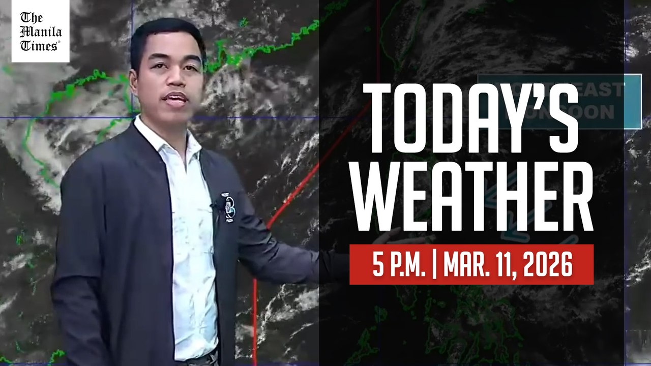 Today's Weather, 5 P.M. | Mar. 11, 2026