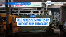 Pelo menos seis mortos em incêndio num autocarro na Suíça