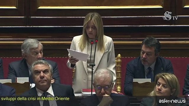 Iran, Meloni condanna strage bambine: Usa-Israele preservino civili