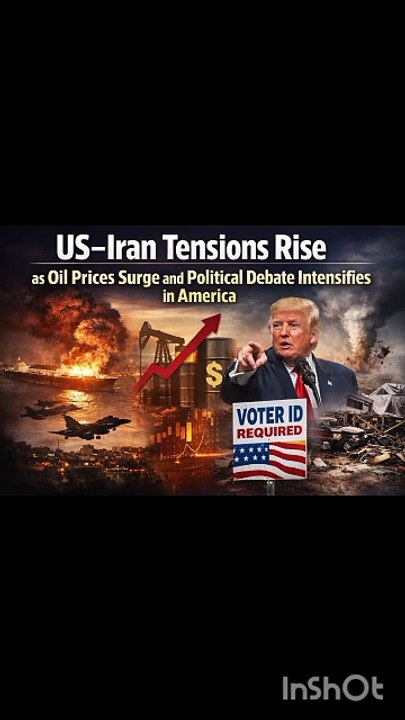“US–Iran Tensions Rise as Oil Prices Surge and Political Debate Intensifies in America” 🌍📰