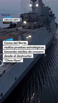 Corea del Norte realiza pruebas estratégicas de misiles de crucero