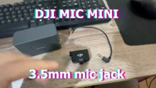 DJI Mic Mini 3.5mm Jack (Setup Guide)