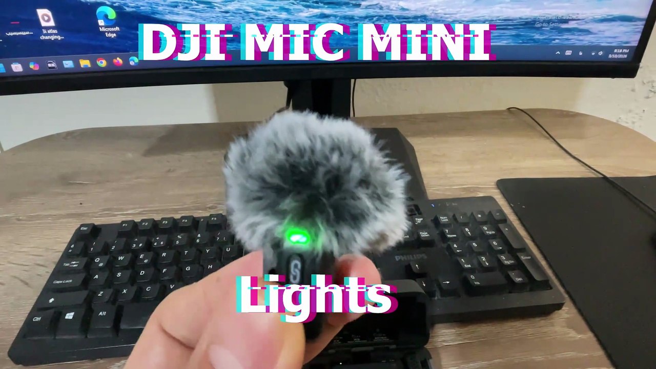 Quick Guide - DJI Mic Mini LED Meaning (Yellow, Blue, Red)