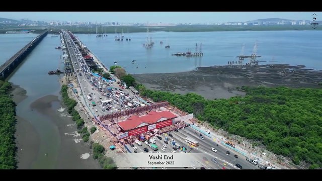 Entering Mumbai Is Now Free _ Vashi Creek Bridge Has Become Toll Free For Light Motor Vehicles