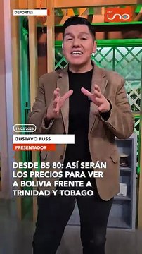 Desde Bs 80: así serán los precios para ver a Bolivia frente a Trinidad y Tobago