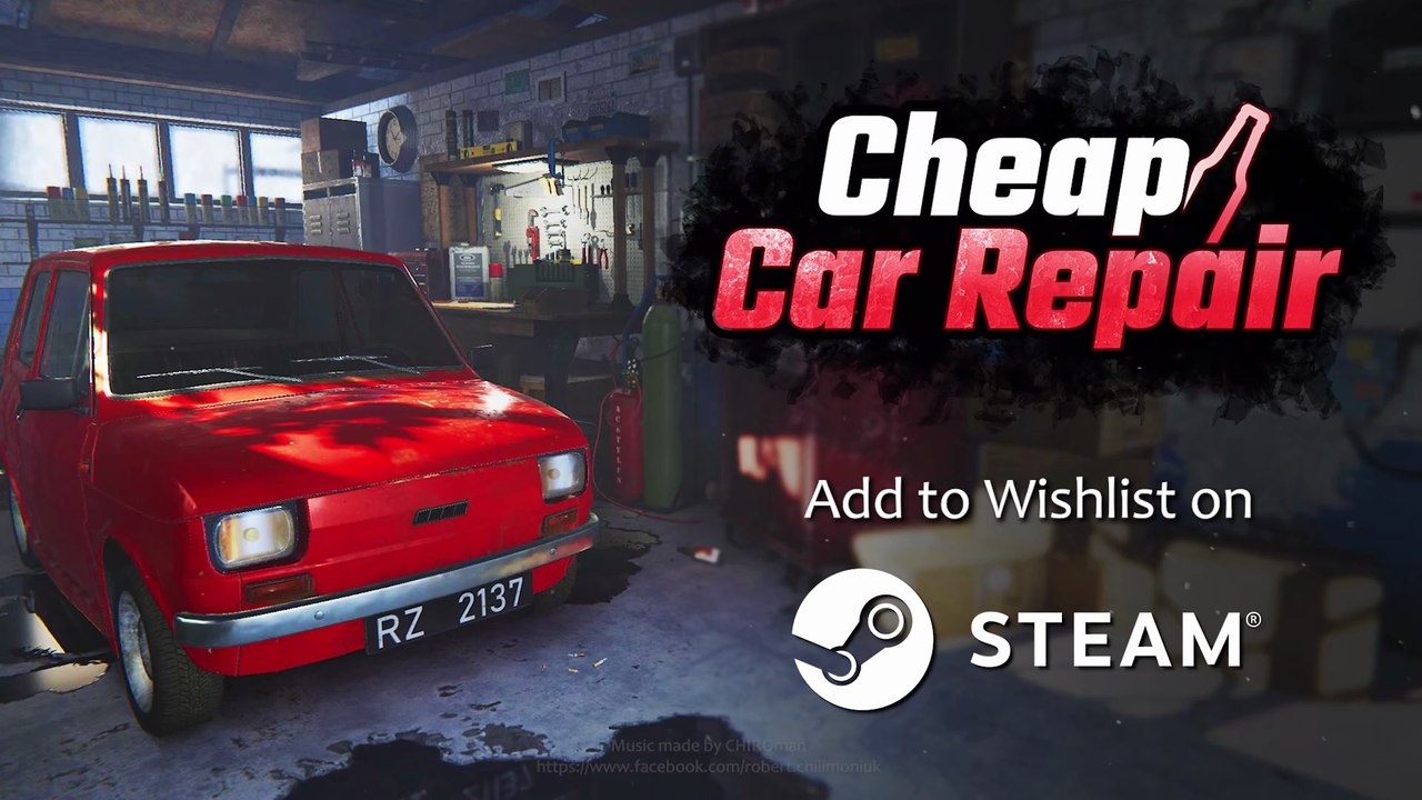 Cheap Car Repair – Official Gameplay Trailer (2026) | New Car Mechanic Simulator Game