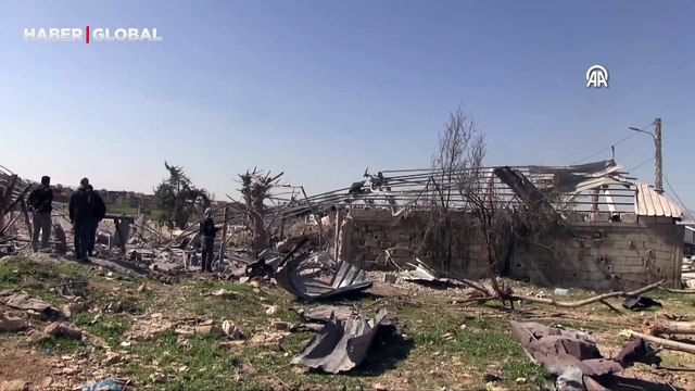 İsrail ordusu Lübnan'ın doğusundaki Temnin el-Tahta'ya saldırdı