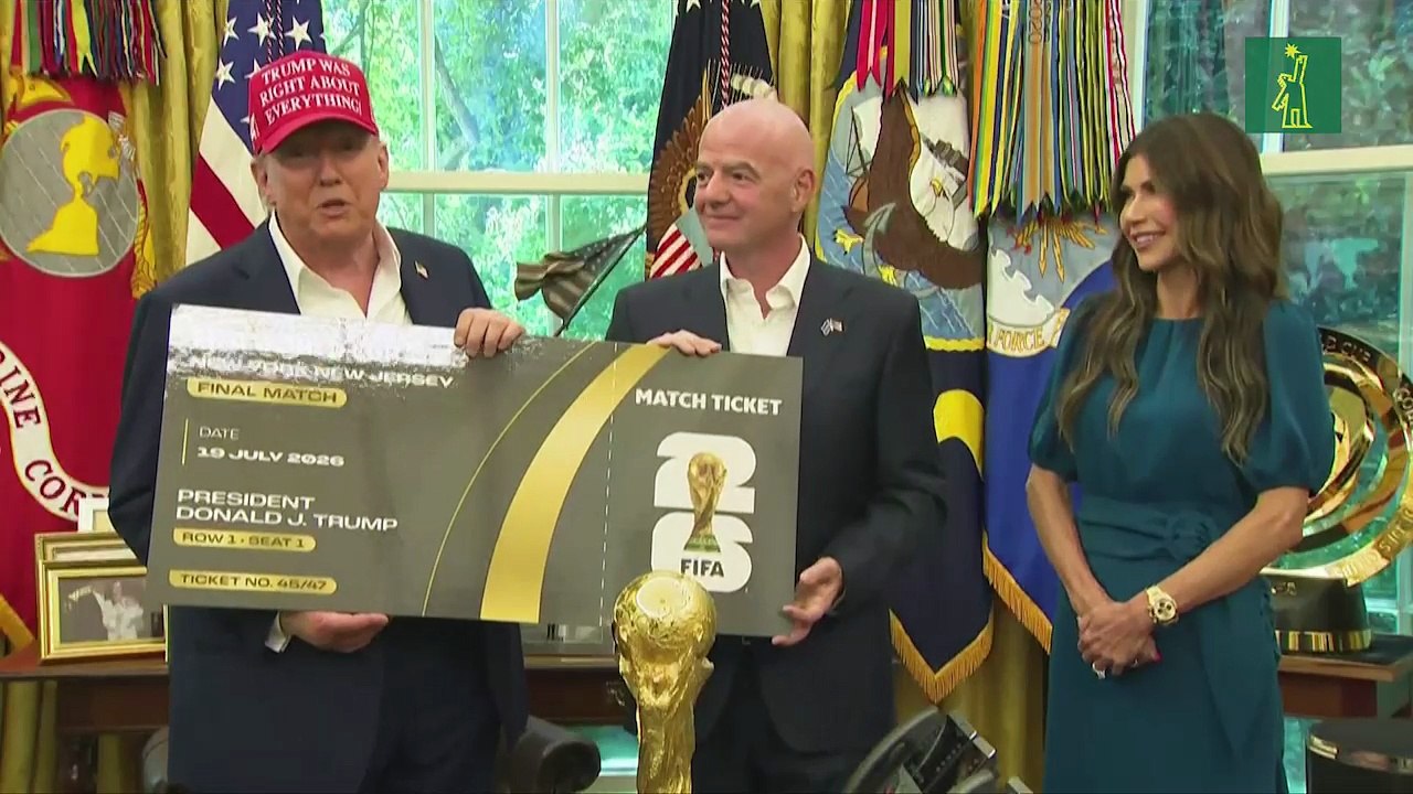 Trump reiteró que el equipo iraní -es bienvenido- en el Mundial de fútbol, afirma Infantino