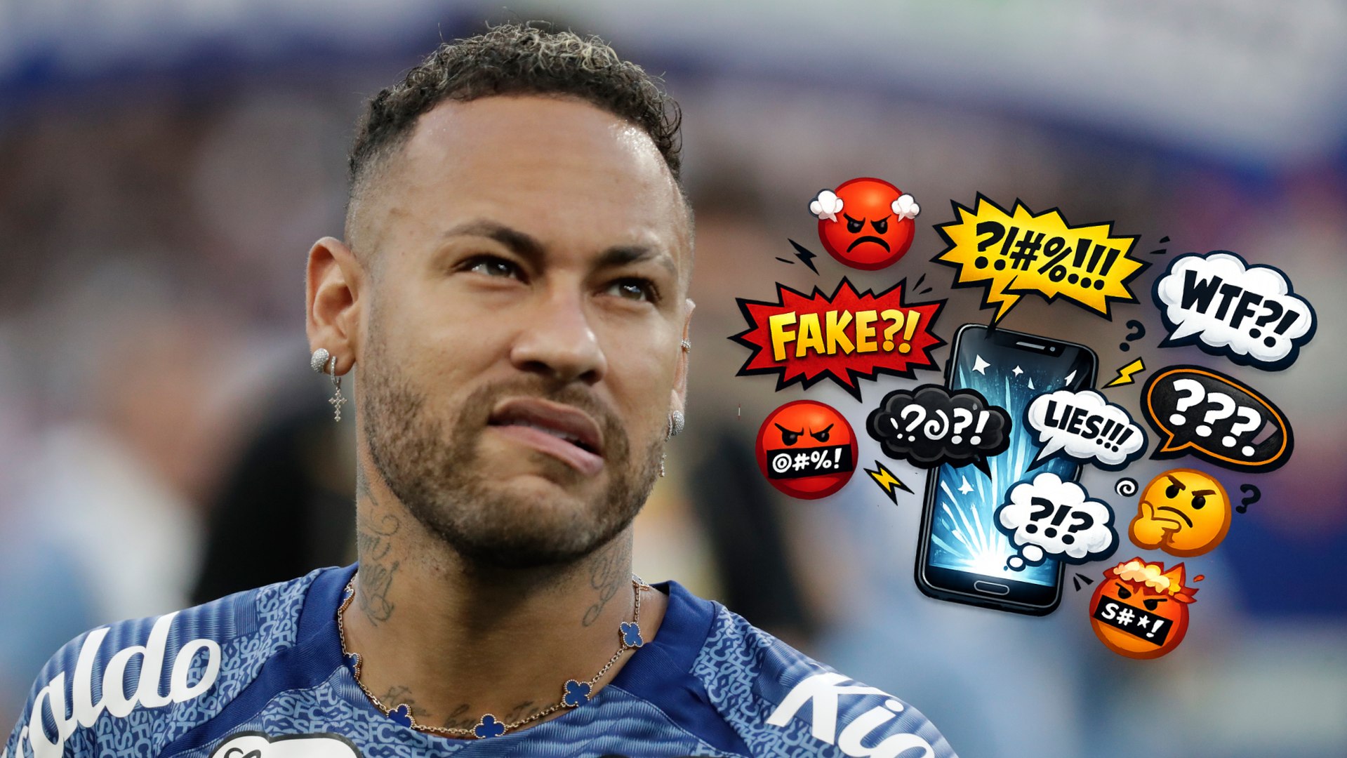 Neymar responde a los críticos: "Es muy difícil ser yo... ¡siempre me equivoco!"