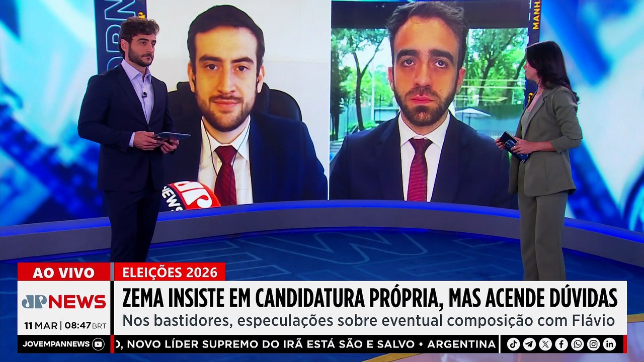 Zema insiste em candidatura própria, mas cenário levanta dúvidas; Krigner e Mehero comentam