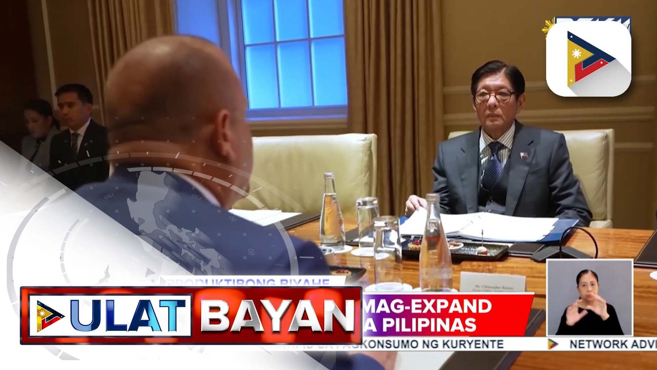 PBBM, nakipagpulong sa U.S. Medical Glove Company | ulat ni Kenneth Paciente