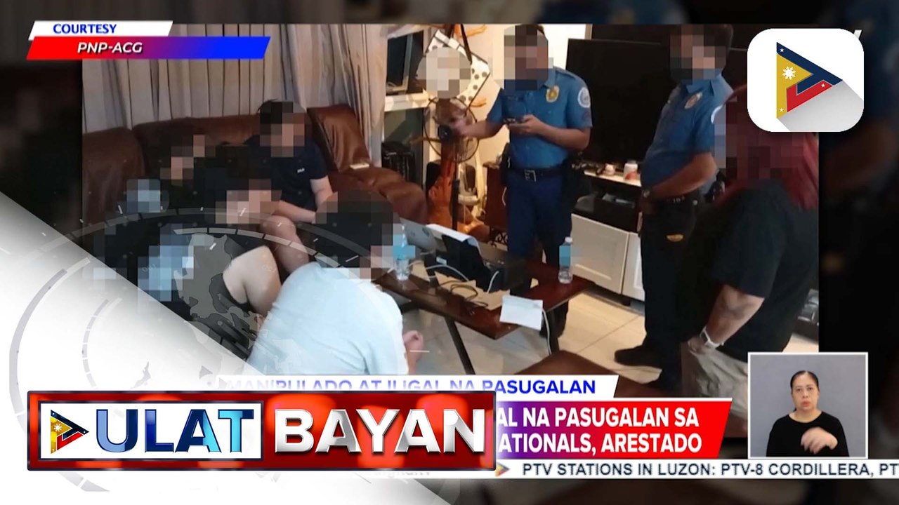 PNP-ACG, sinalakay ang ilegal na pasugalan sa Cebu City; apat na Korean nationals, arestado | ulat ni Ryan Lesigues