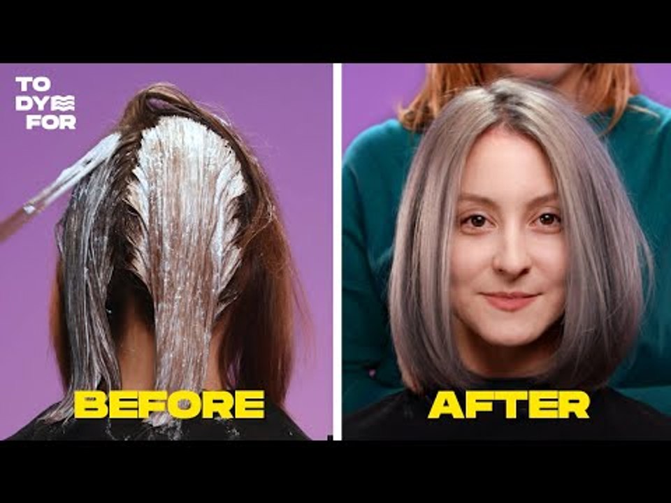 HOW TO DYE YOUR HAIR GREY/SILVER!