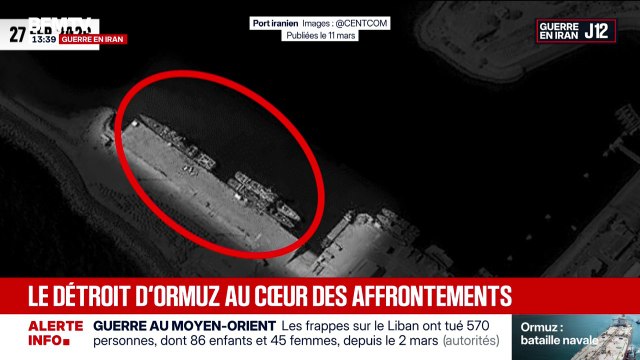 Une soixantaine de navires iraniens détruits depuis le début du conflit selon l'Amiral Brad Cooper, commandant du Centcom