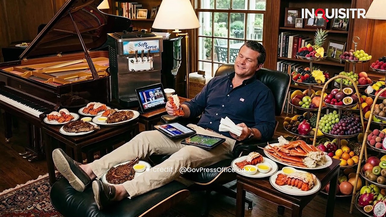 Gavin Newsom Slams Pete Hegseth After Report Shows Billions on Lobster, Steak