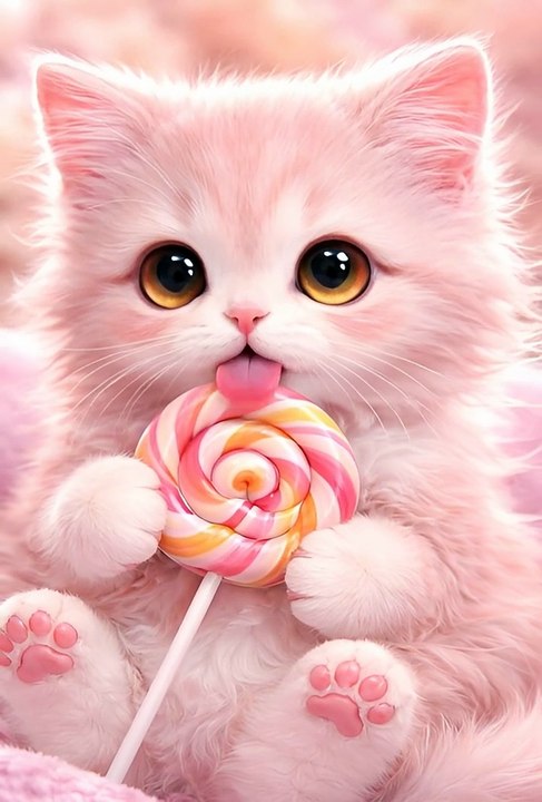 So cute kitty cat 😺😻