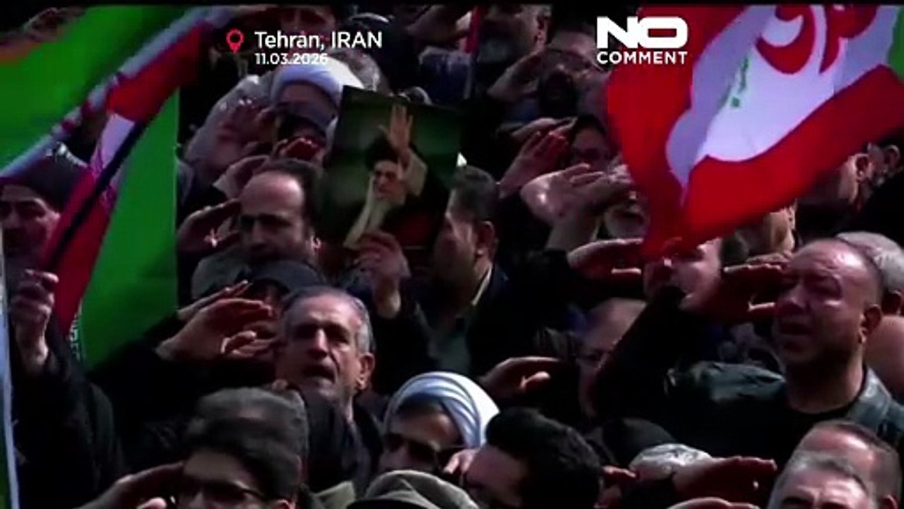 Funeral held in Tehran for Iranian commanders killed in US–Israeli strikes