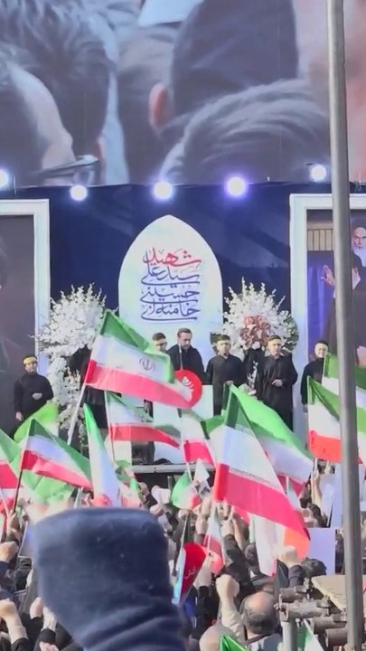 Iranians rally to celebrate supreme leader Mojtaba Khamenei