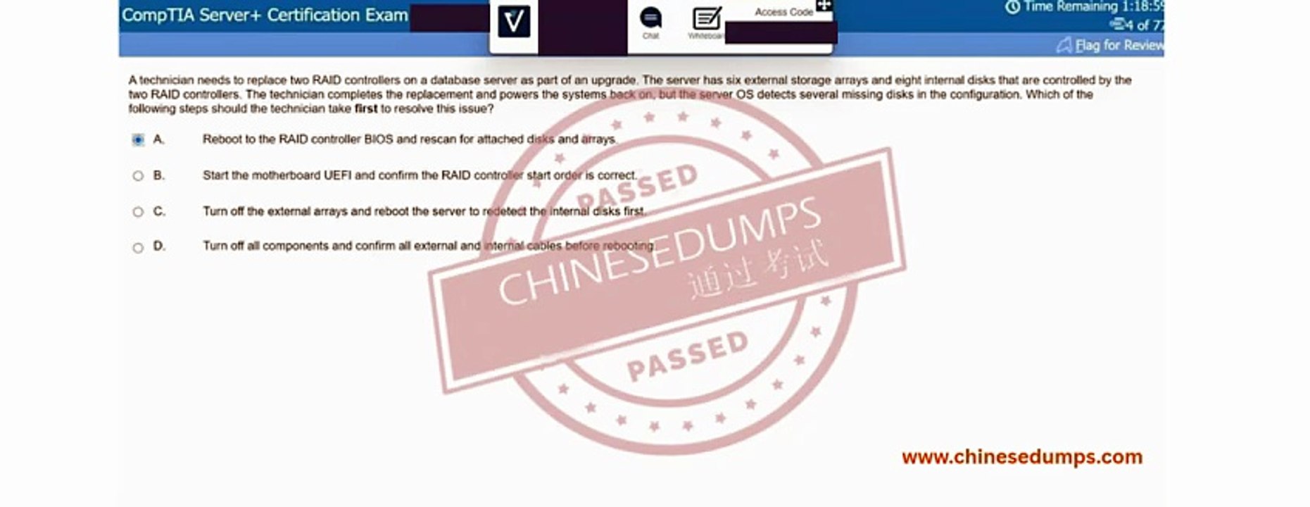 CompTIA Server+ Certification Exam (SKO-005)