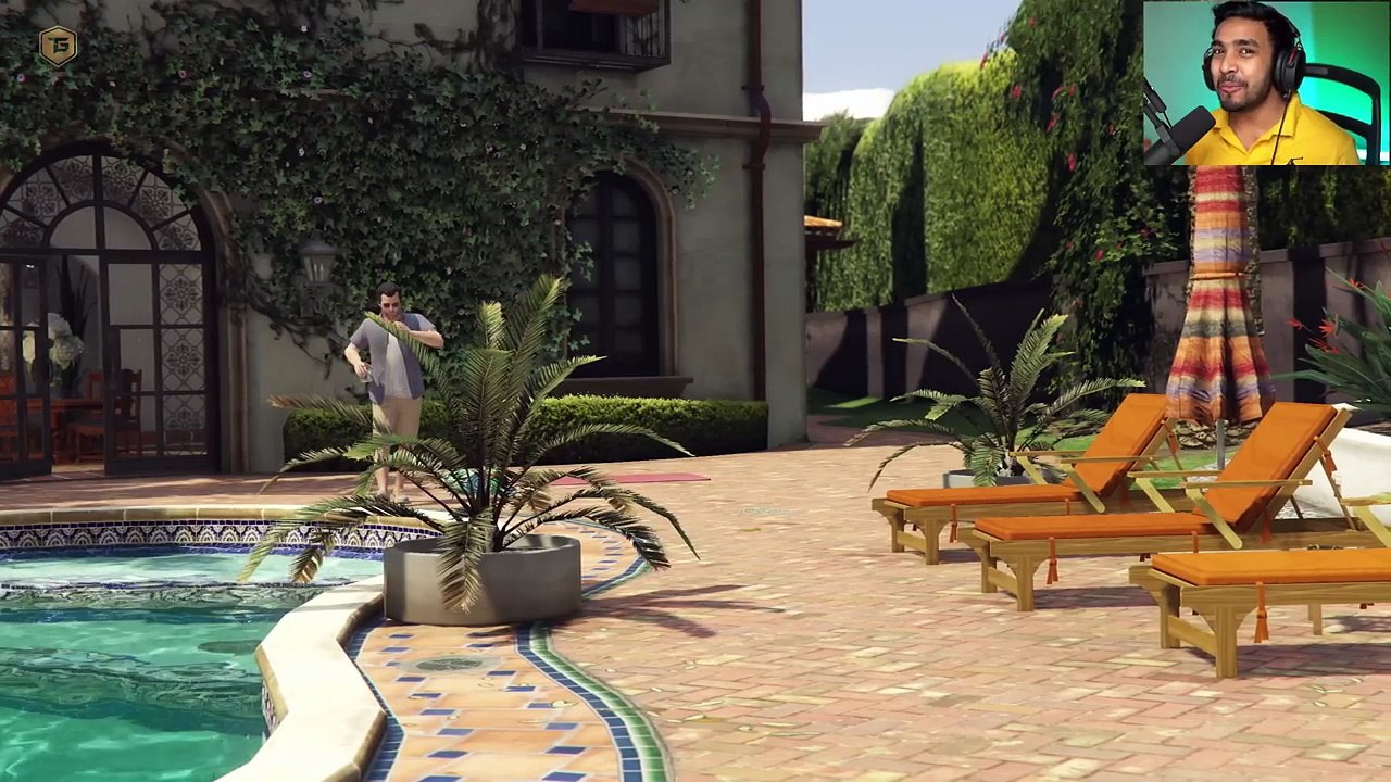 Michael's New House As A Gift | Gta V Gameplay #126