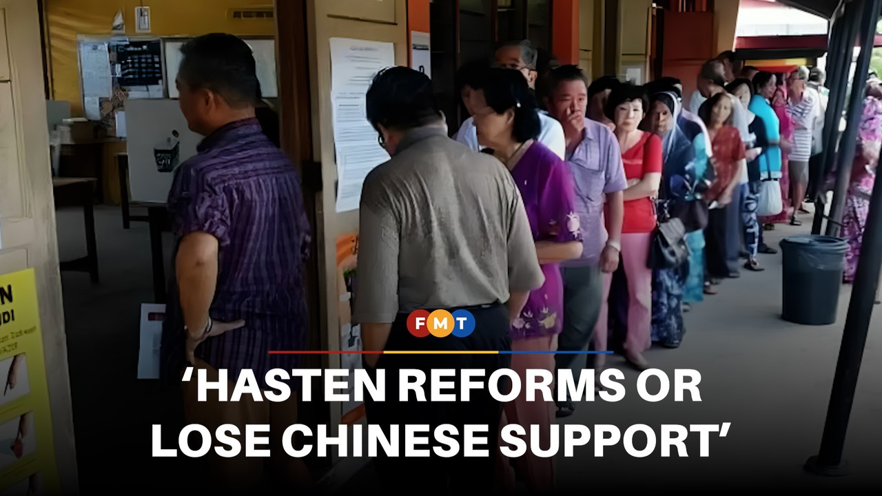 Hasten reforms or lose Chinese support, DAP warned