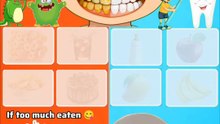 Learn Healthy food & unhealthy foods for kids teeth | good & bad foods#kejishorts