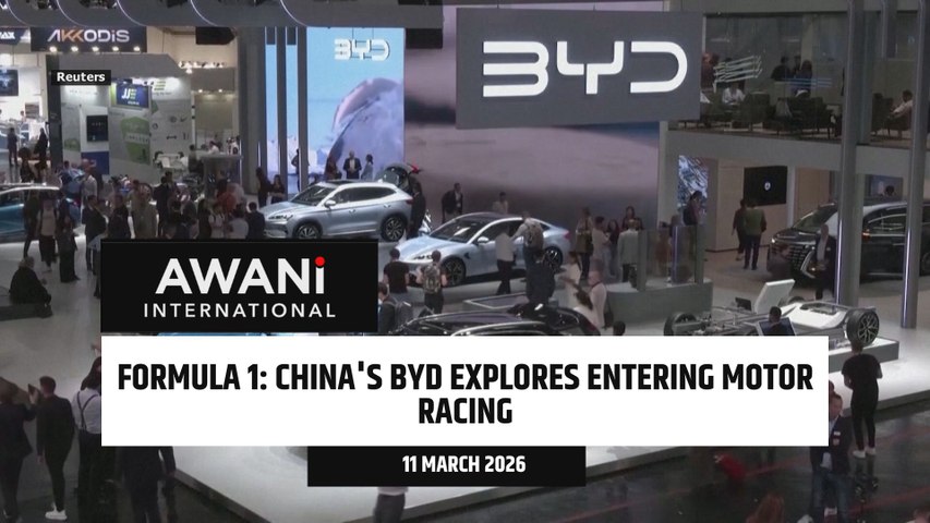 China's BYD explores entering Formula 1