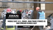 U.S., Israel, Iran trade strikes as war spreads across gulf