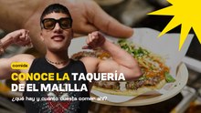¿Cuánto cuesta comer en la taquería de El Malilla en CDMX?