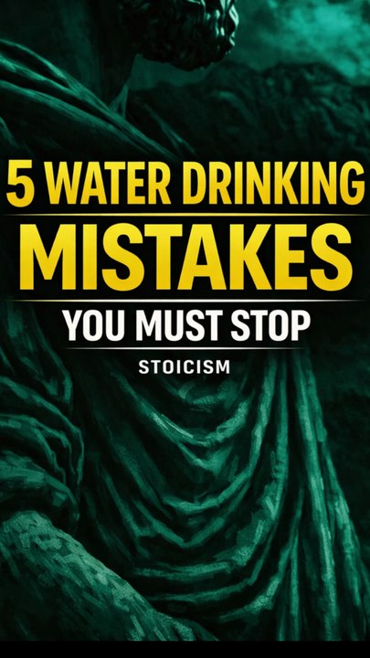5 water drinking mistakes you must stop