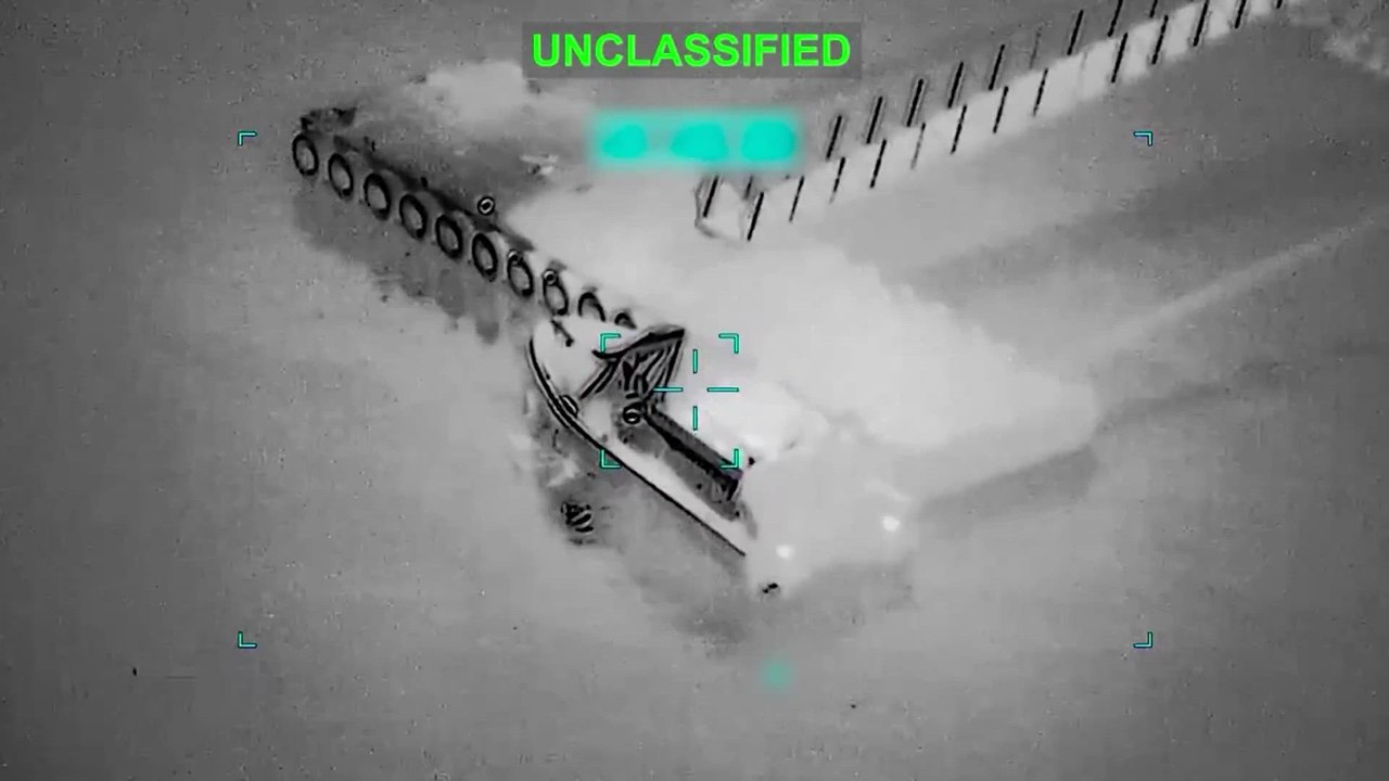 REFILE: U.S. says it destroyed mine-laying vessels as Trump warns Iran over Strait of Hormuz