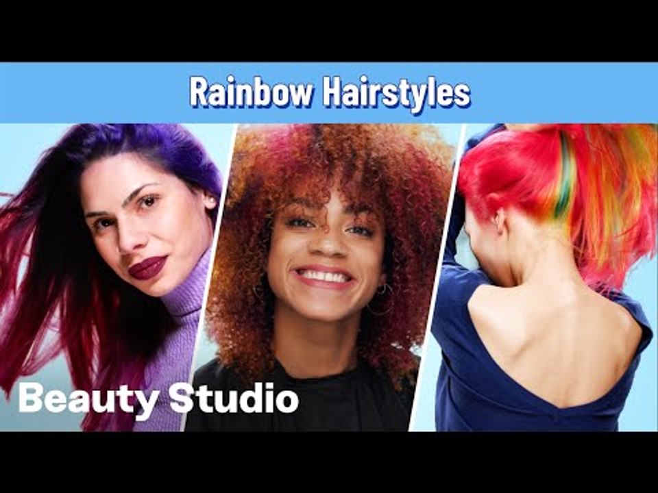 Rainbow Hair Transformations