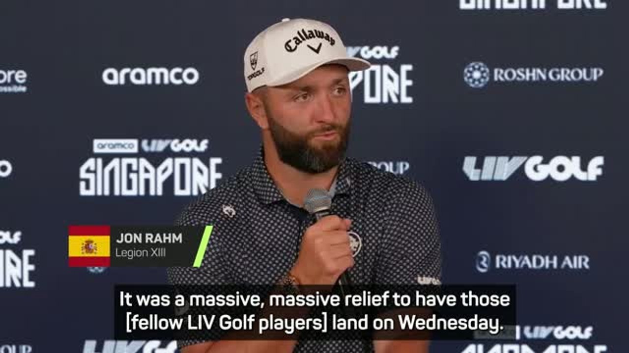 Rahm puts DP World Tour feud into perspective amid 'real worldwide tragedies'