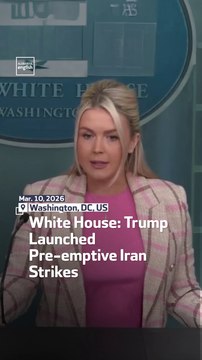 White House: Trump Launched Pre-emptive Iran Strikes