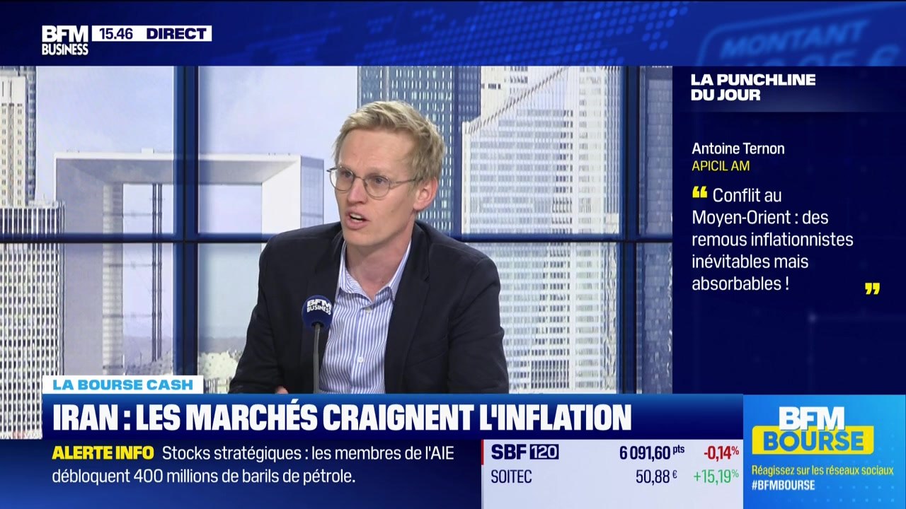 La bourse cash : "Conflit au Moyen-Orient : des remous inflationnistes inévitables mais absorbables !" - 11/03