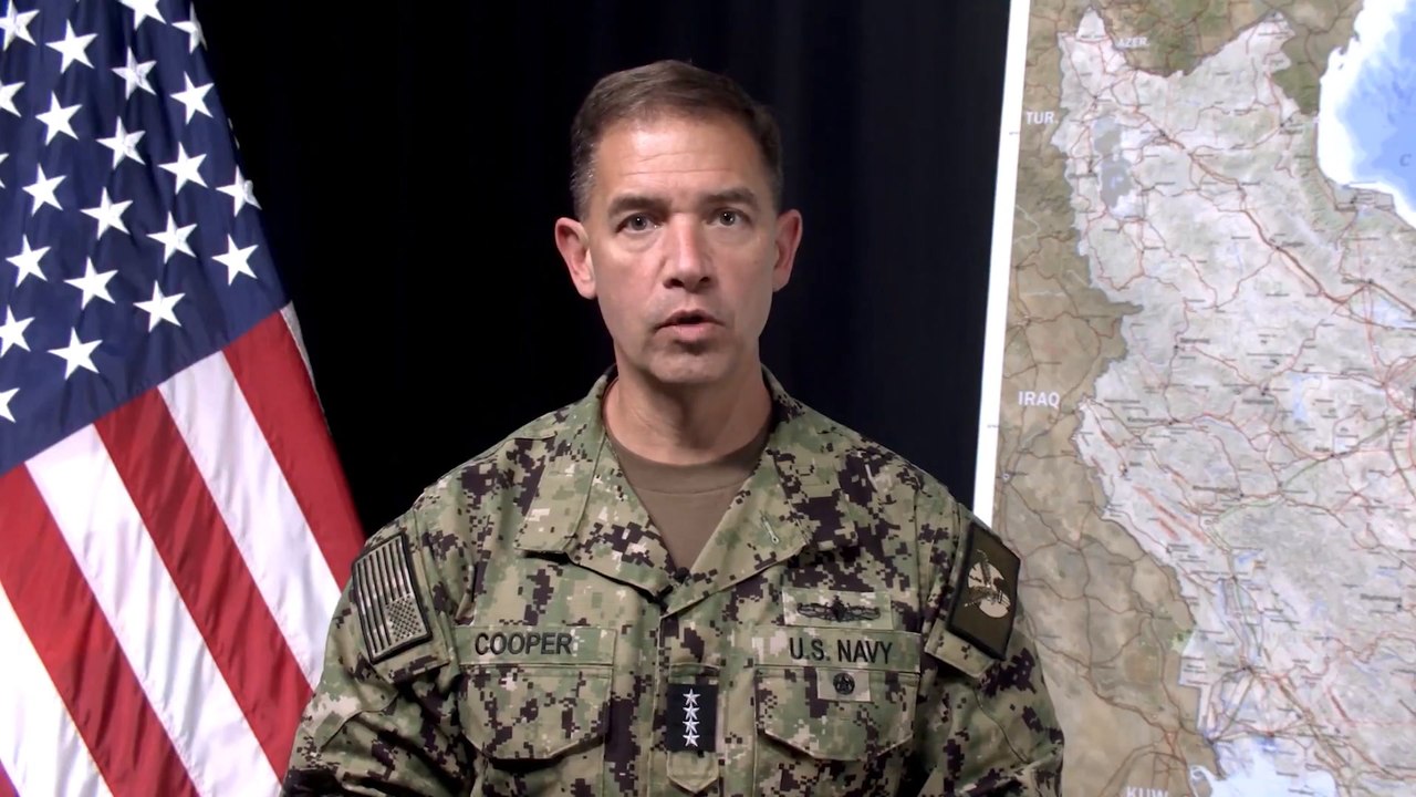 CENTCOM Commander says 5,500+ Iranian targets hit, including 60+ ships
