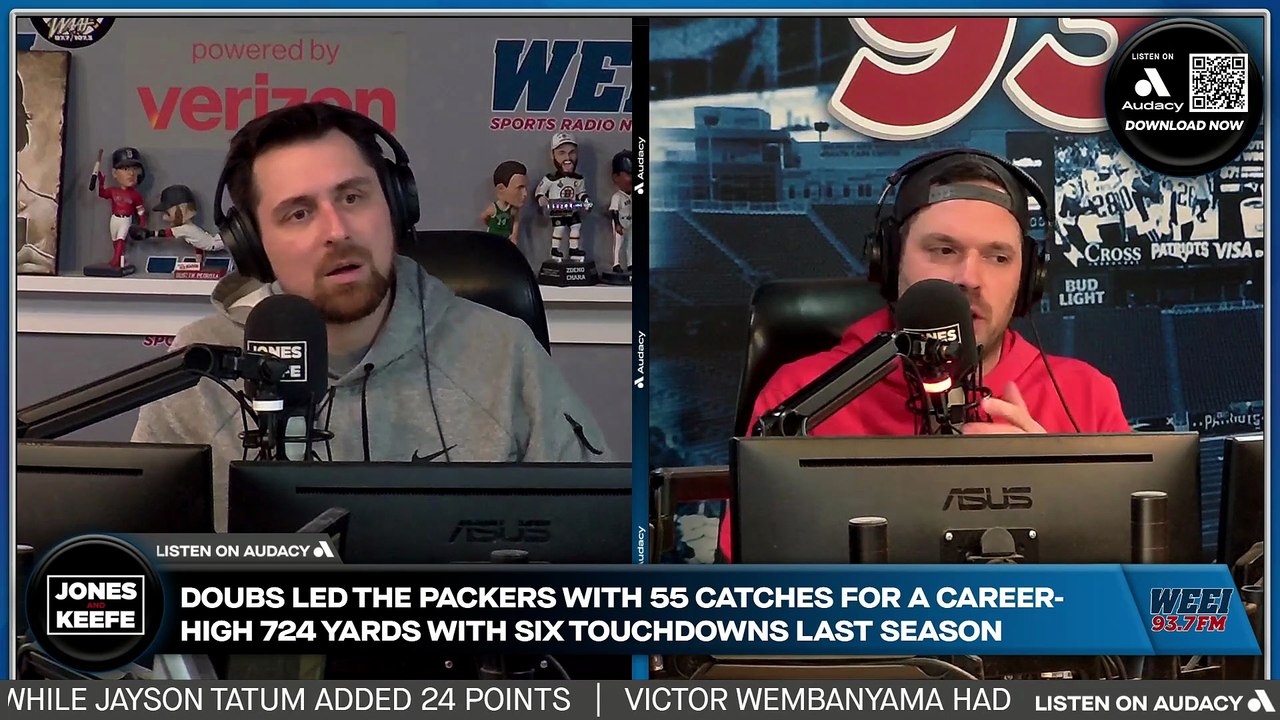 On it's own, the Romeo Doubs signing his ... meh