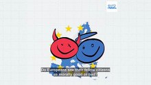 Do Europeans see their fellow citizens as morally good or bad?