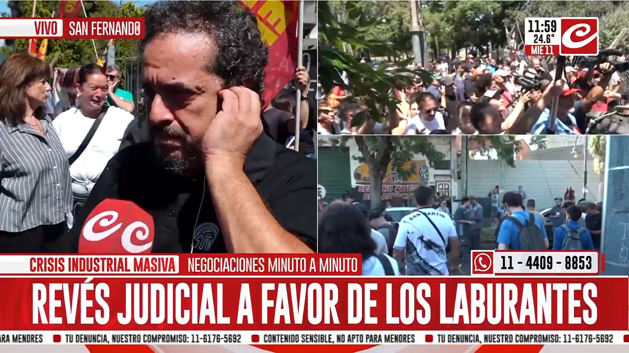 Despidos en FATE: habla el sindicato del neumático