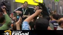 FilGoal.com استقبال حافل لشباب مصر في مطار القاهرة