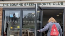 New-look Bourne Green Sports Club pavilion open morning
