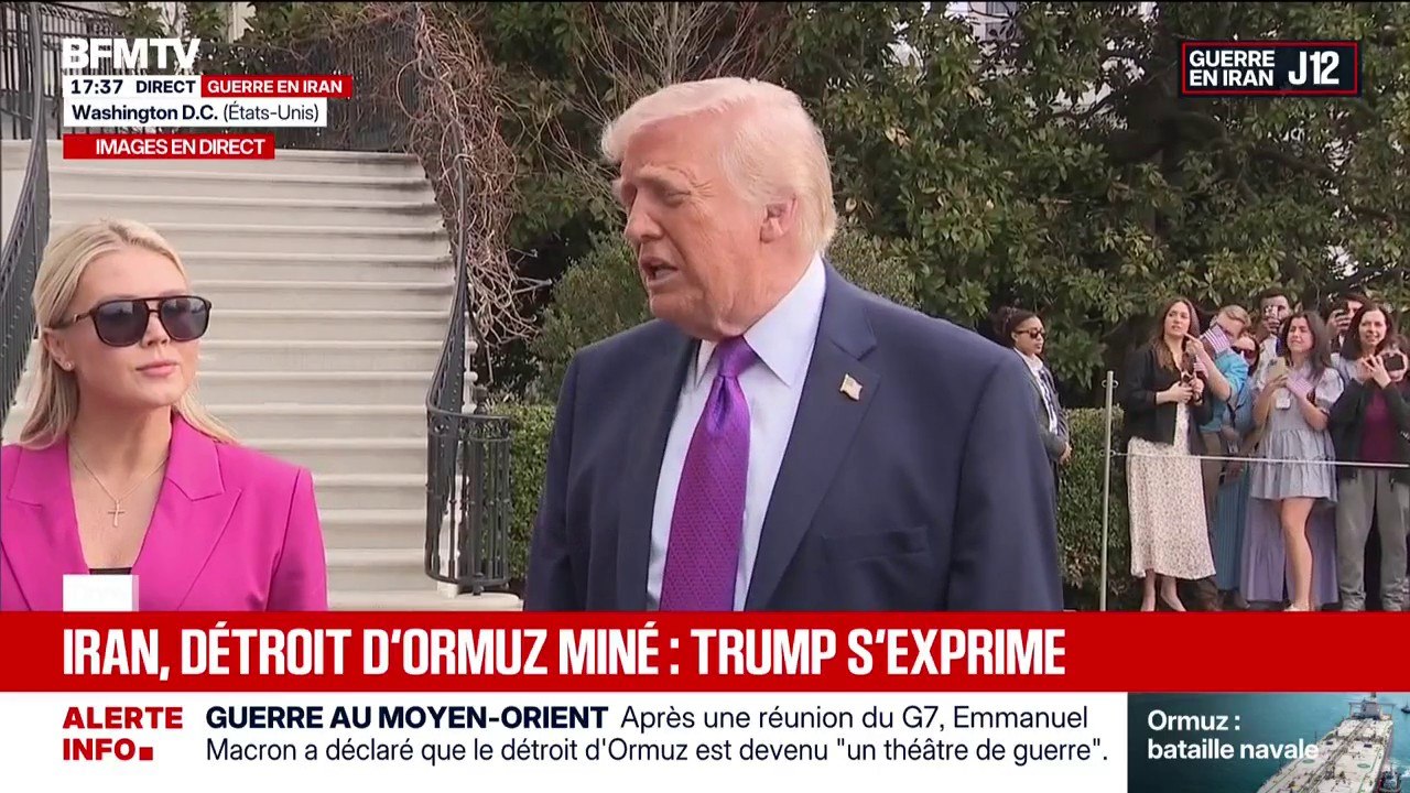 "Nous allons continuer jusqu'à ce que nous arrivions à nos objectifs" répète Donald Trump qui assure que l'Iran "ne pourra pas se relever"