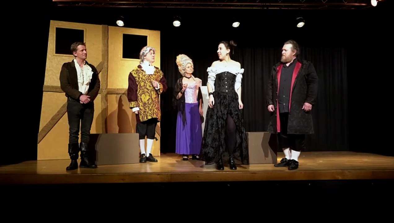 Extrait théâtre GEORGE DANDIN OU LE MARI CONFONDU, jouée à Mécleuves le dimanche 15 mars à 17h30 !