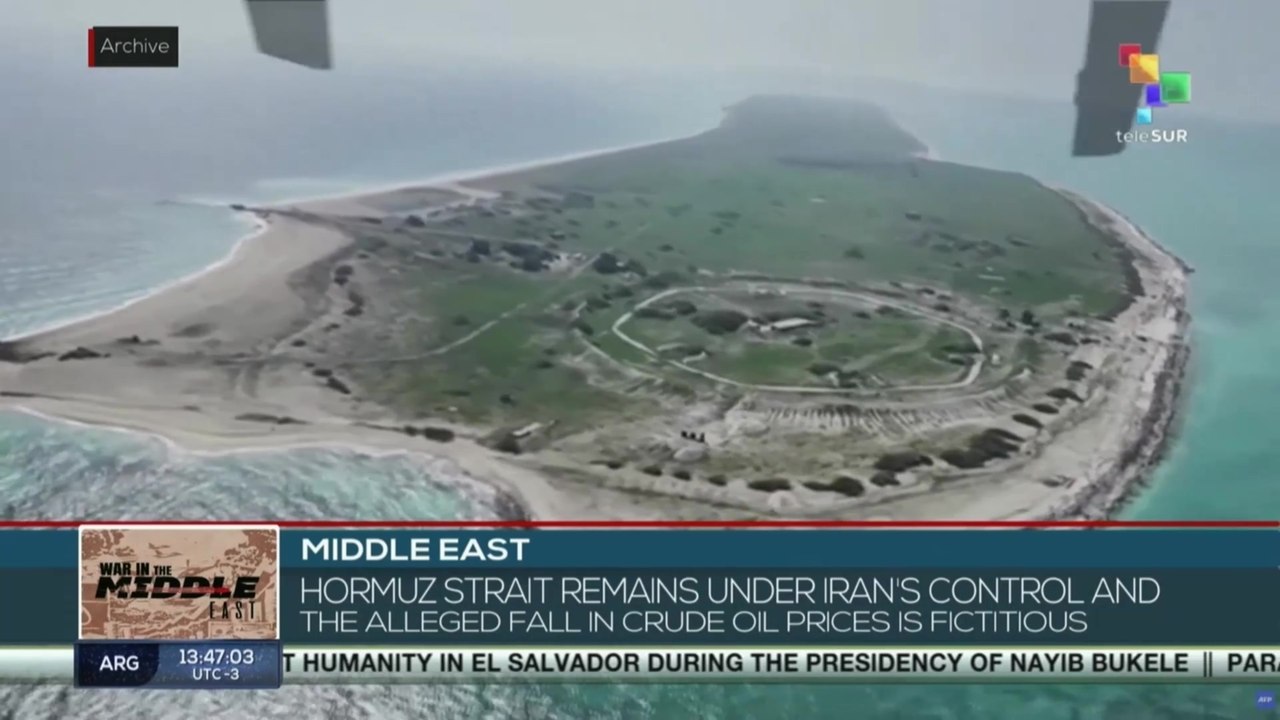 Strait of Hormuz remains under Iran’s control, and the alleged drop in oil prices is fictitious