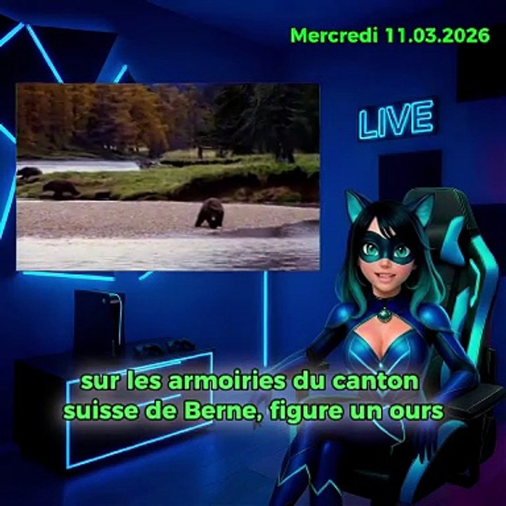 Les Suisses ont défendu le symbole du canton de Berne.