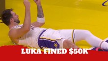 NBA fines Luka Doncic $50K for controversial “money gesture” toward referee