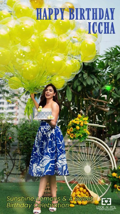 Happy Birthday Iccha 🍋 | Lemon Garden Birthday...