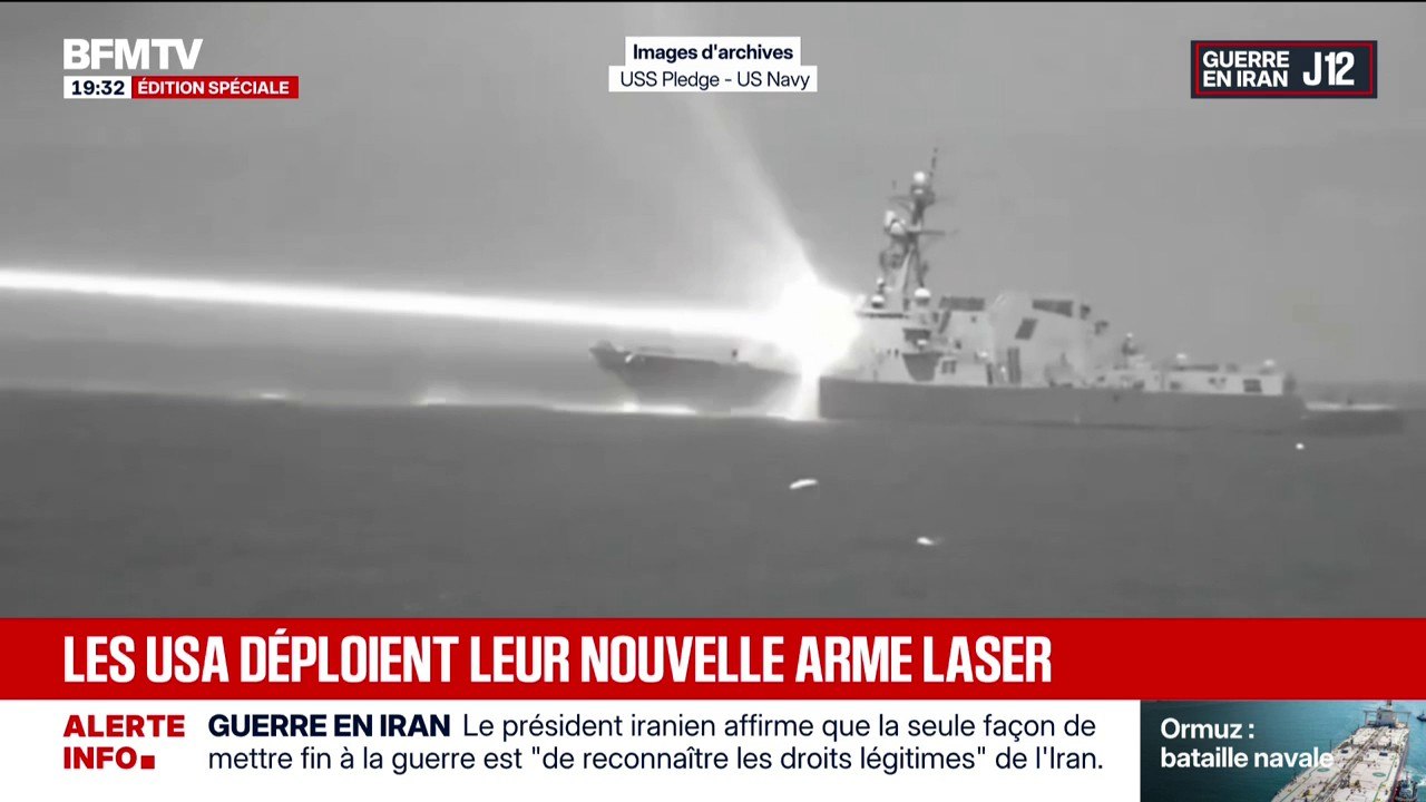 Guerre au Moyen-Orient: Qu'est-ce que le laser Helios déployé par l'armée américaine?