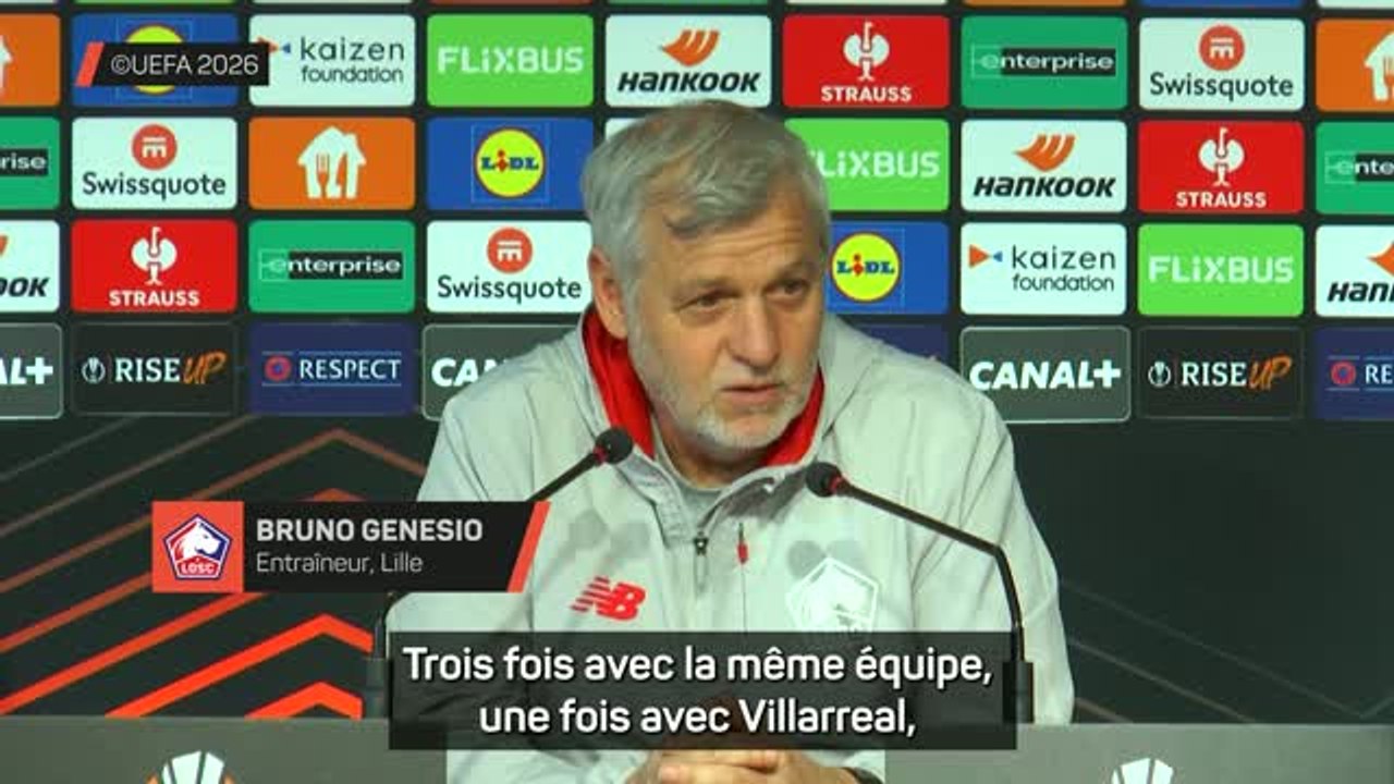 Lille - Genesio : "Unai Emery m'inspire beaucoup de respect"