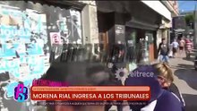 ¡Esposada y custodiada! Las primeras fotos de Morena Rial tras obtener la prisión domiciliaria